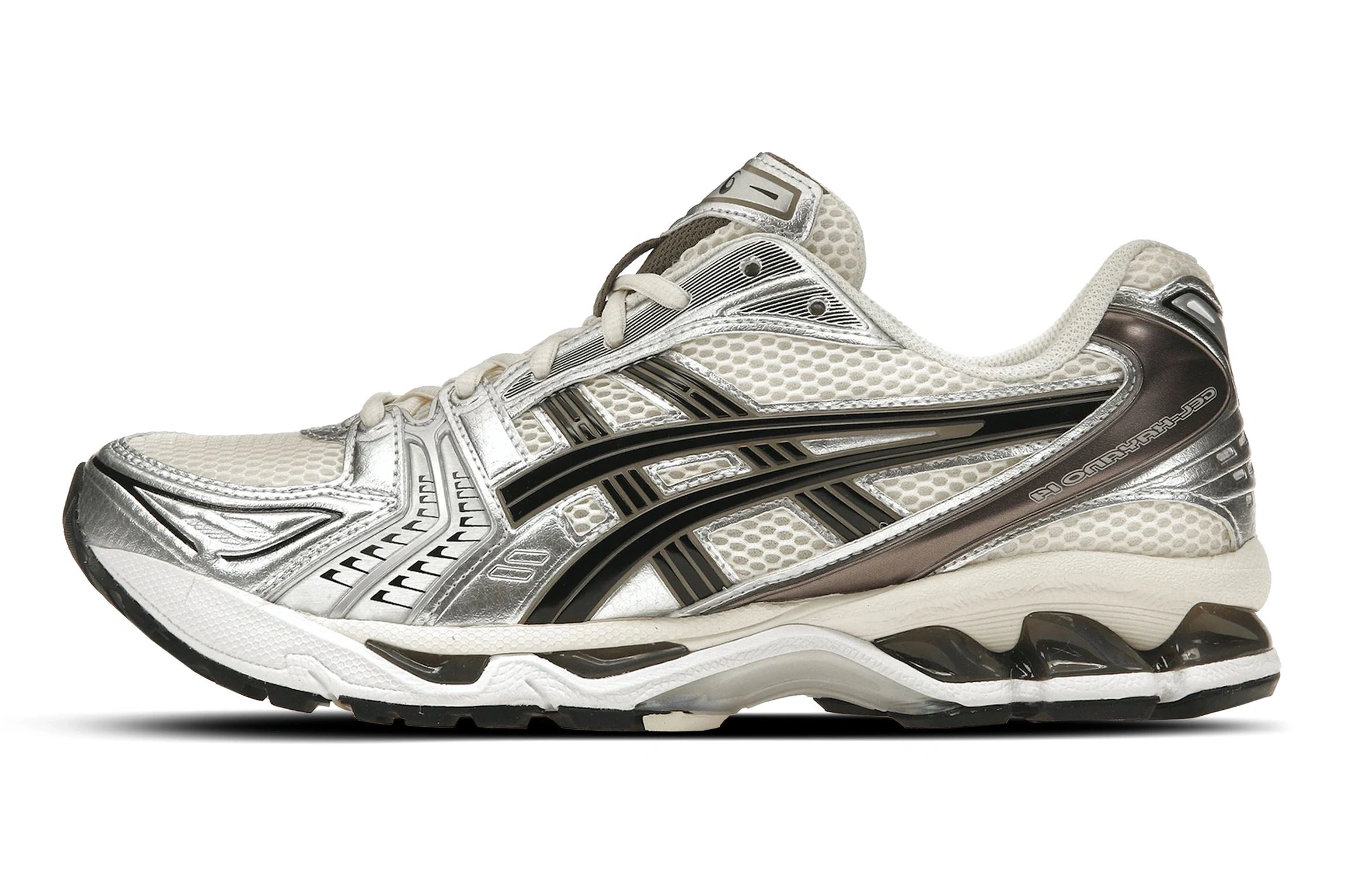 ASICS Metallic Black Plum 14 Cream Gel-Kayano 0812